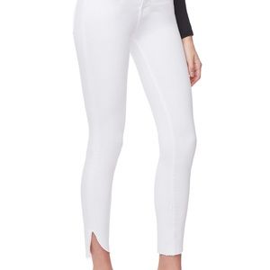 Good American cascade white 0 jeans